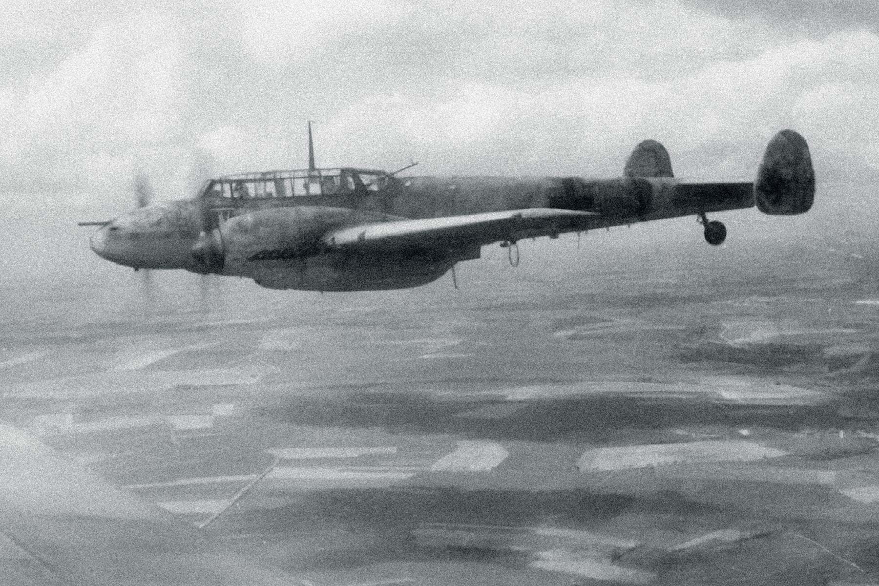 Messerschmitt Bf 110 G-4 (Quelle: Bundesarchiv Bild 101I-377-2801-013).